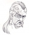 Pagan warrior concept (close-up)