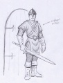 Professional guard concept, by Springheel (2000s)